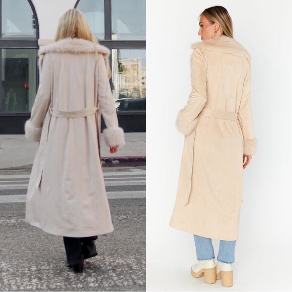 NWT NEW Show Me Your Mumu Penny Lane Long Coat - Picture 2 of 11